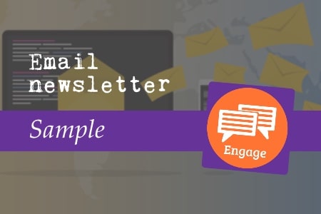 Email newsletter template