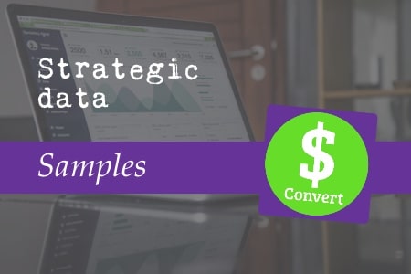 Strategic data samples